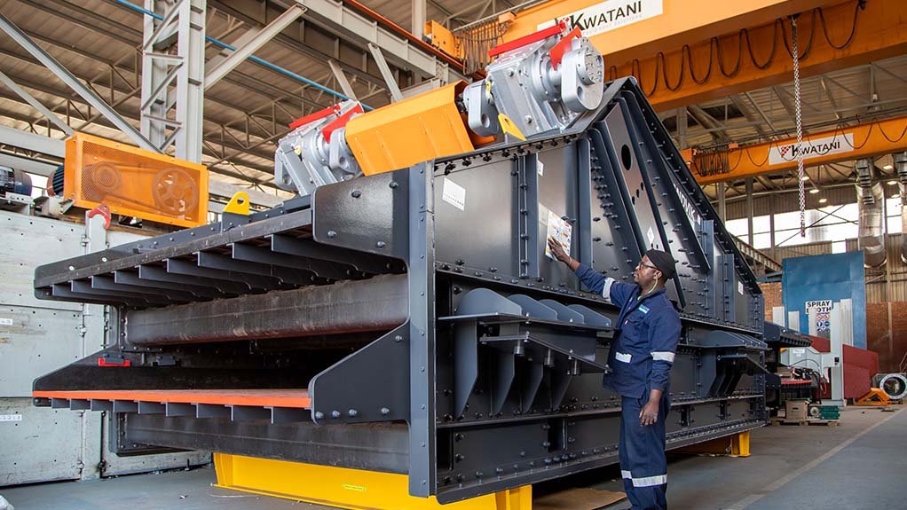 The Sandvik Rock Processing facility in South Africa is the first one globally capable of producing all the company’s screening product lines