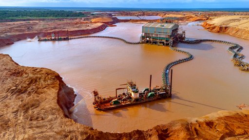 An image showing Kenmare Resource's Moma titanium minerals mine in Mozambique 