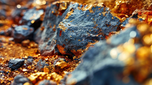 Image of copper and gold ore