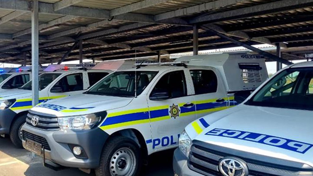 new police vehicles for SAPS