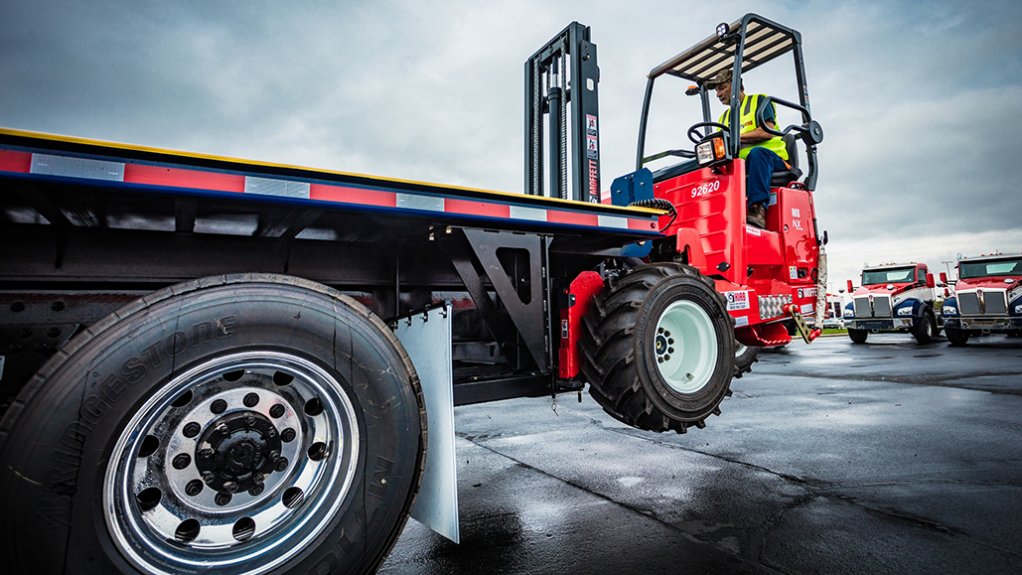 The above image depicts the re-design of the chassis optimised weight distribution in the forklifts to enhance on-site safety by improving stability and manoeuvrability 