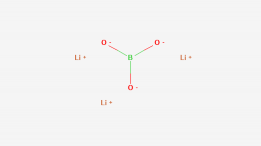 Chemical formula for lithium borate
