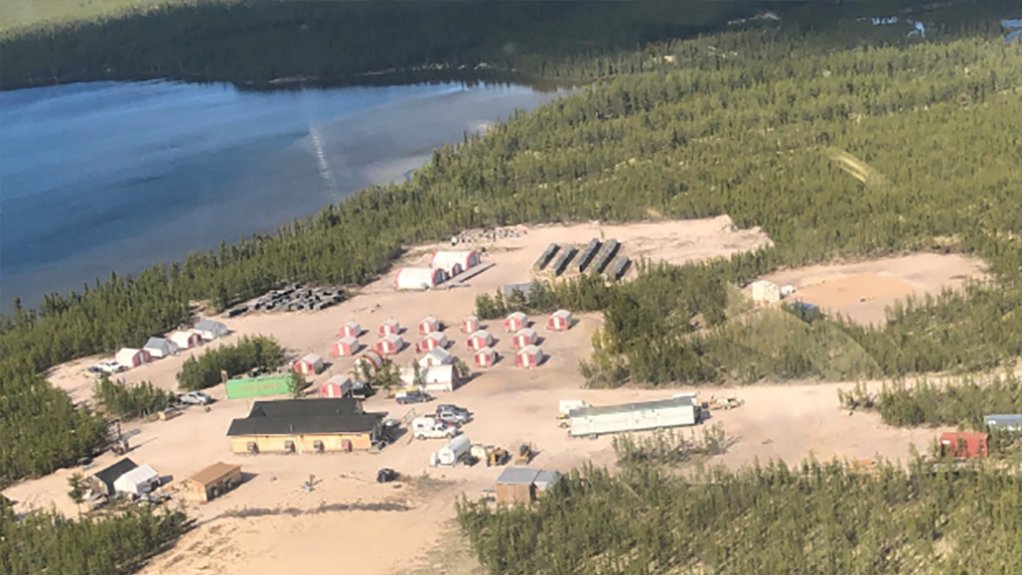 an aerial view of the Russel Camp in Canada which is part of Skyharbours portfolio