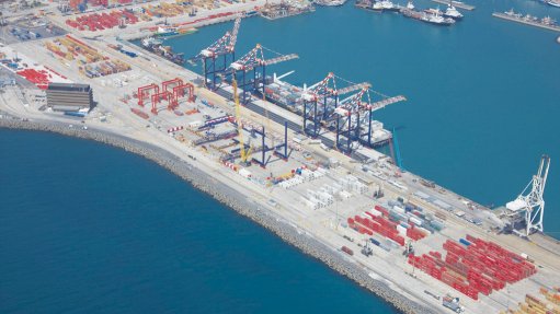 The Cape Town Container Terminal