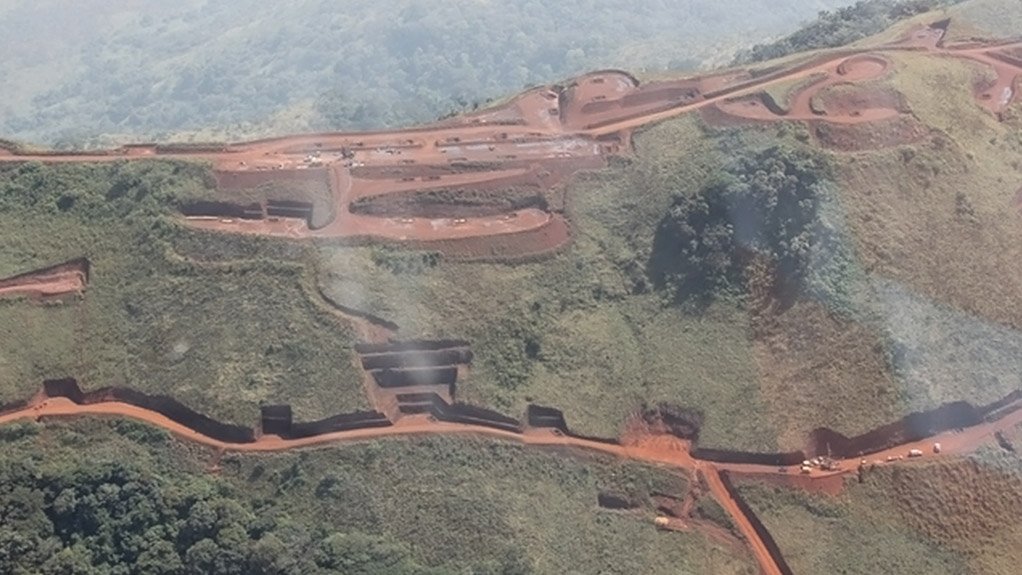 The Simandou mine area
