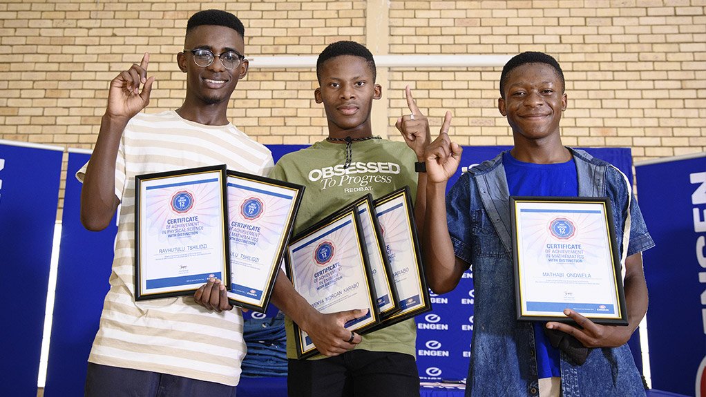 Engen Maths and Science School celebrates top Gauteng learners