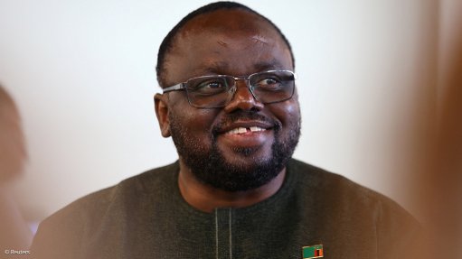 Zambia mines minister Paul Kabuswe