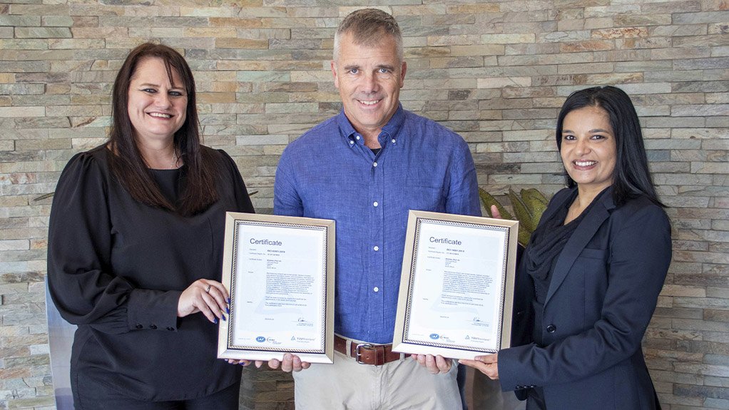Multotec obtained ISO 45001 and ISO 14001 certifications