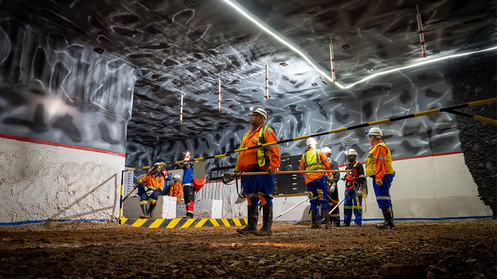 M&R Cementation unveils mock-up underground mine training facility 
