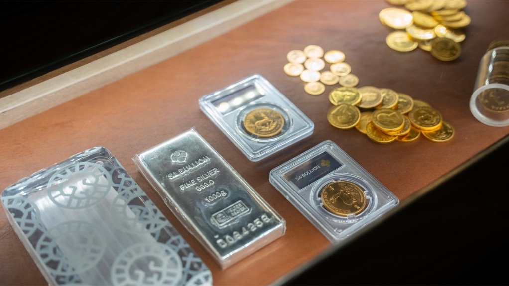 An image of gold products on offer from SA Bullion