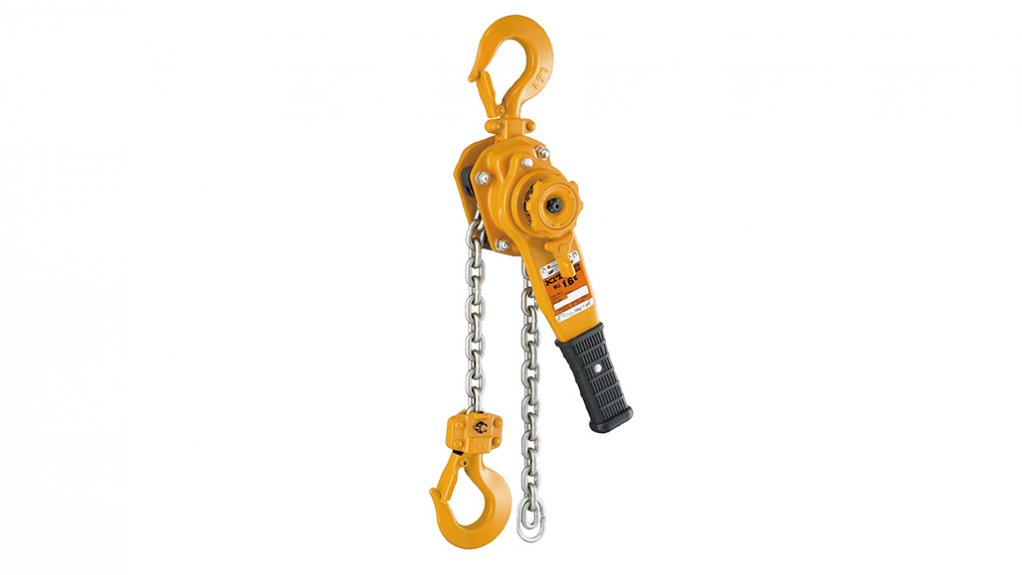 The above image depicts the Kito L5 lever hoists, which have been developed to improve efficiencies and enhance safety. In the event of excessive overload lifting, the integrated overload limiter is automatically activated and the lever slips, preventing injury and damage