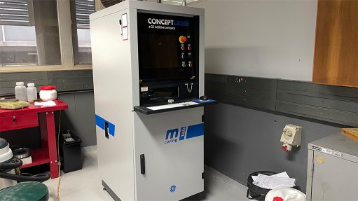 Mintek's GE Additive Concept Laser Mlab Cusing R machine