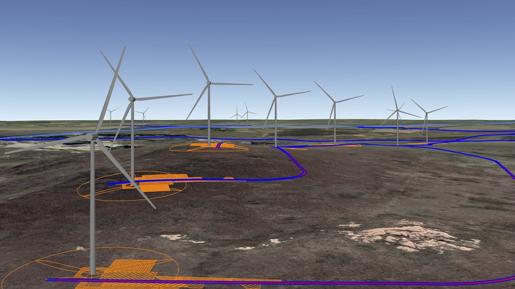 To date, JG Afrika has undertaken between 50 and 60 preliminary internal and access road layouts for over 20 windfarms