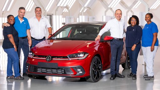 Image of Volkswagen's 1.5-millionth vehicle exported from South Africa