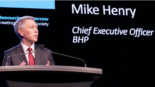 BHP CEO Mike Henry