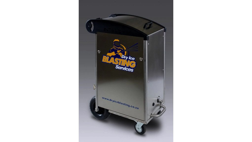 The new IBL 3000 dry ice blasting machine sold by Dry Ice Blasting Solutions