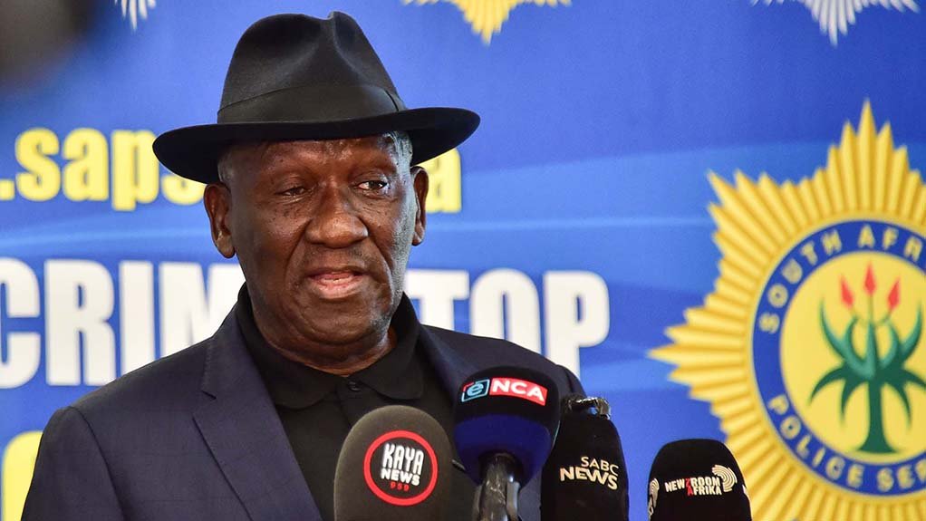 Police Minister Bheki Cele