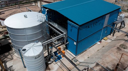 An image of a Talbot water treatment plant in Pietermaritzburg, KwaZulu-Natal