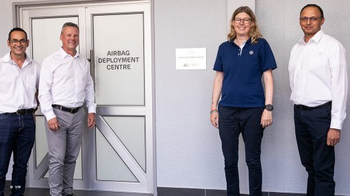 Volkswagen Group Africa opens new airbag deployment test centre