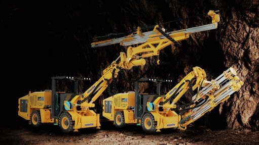 LOCAL LAUNCH
The first products to launch in South Africa include, among others, the Komatsu single boom ZJ21 jumbo drill rig and the Komatsu ZB21 medium-class bolter