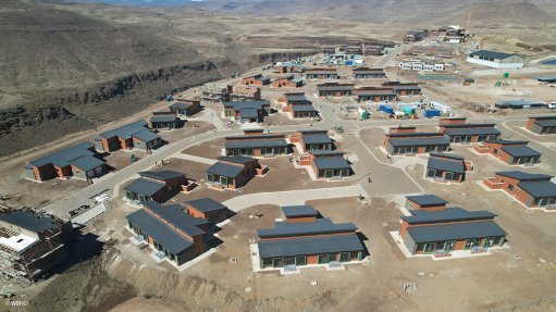 Image of WBHO housing project in Lesotho