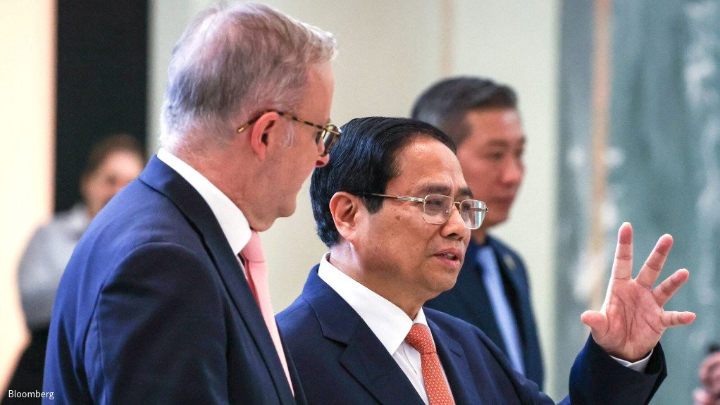 Australian Prime Minister Anthony Albanese and Vietnam Prime Minister Pham Minh Chinh