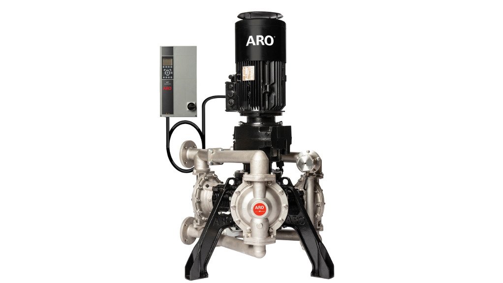 The above image depicts the EVO series which integrates the key benefits of the ARO air operated pumps with important features from other pump technologies 