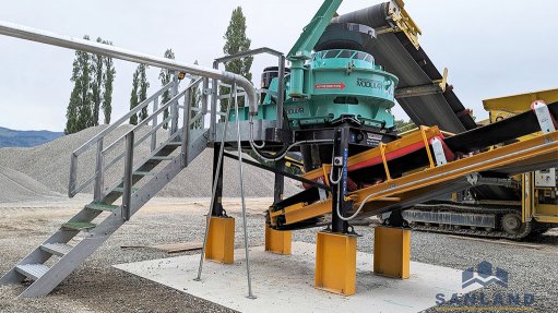 Image of a  crusher