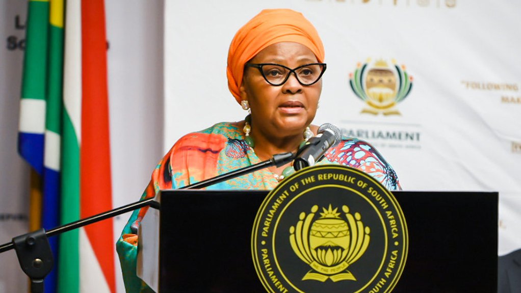 Speaker of the National Assembly Nosiviwe Mapisa-Nqakula