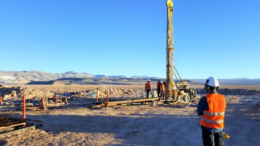 Drilling at the Kachi project area in Argentina 