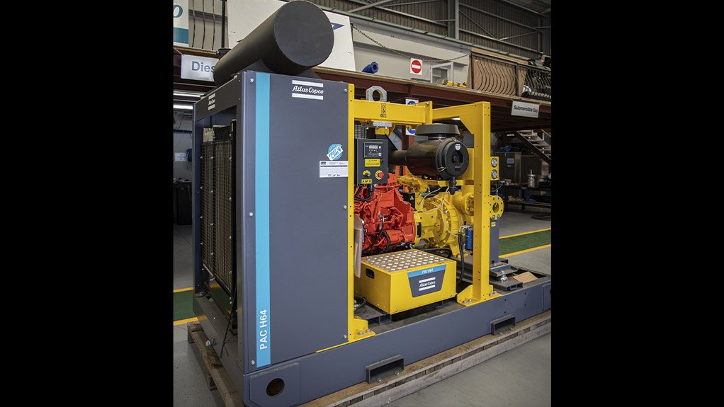 Atlas Copco diesel driven dewatering pumps are available from IPR for either outright purchase or rental