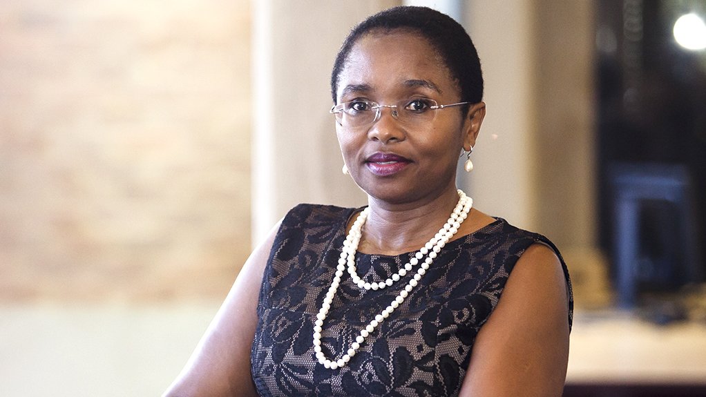 An image of Minerals Council health head Dr Thuthula Balfour 