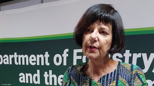 Forestry, Fisheries and the Environment Minister Barbara Creecy