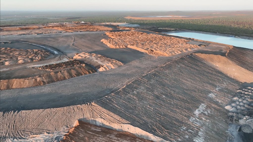 The McArthur River waste stockpile (pictured 2023) remained in tact with no incidents of landslide or collapses reported in the facility.