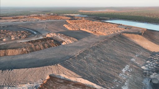 The McArthur River waste stockpile (pictured 2023) remained in tact with no incidents of landslide or collapses reported in the facility.