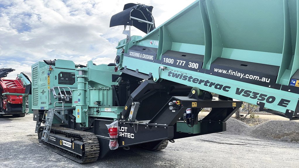 Key to the success of the TwisterTrac VS350E in Australia is the ability to meet the high throughput and high-spec aggregates requirements of this market