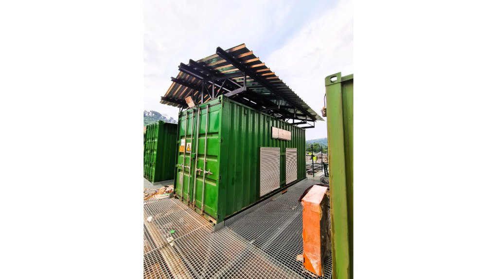 The above image depicts one of the three mini-substations by Trafo Power Solutions which are in an IP54 configuration – ensuring that the units are completely sealed from dust and water that could occur in the copper/zinc mine