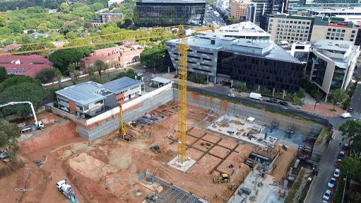 Concor stresses green building practices in its new Rosebank project
