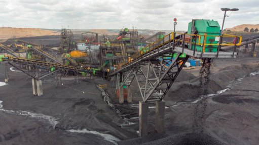 An image of the Khanye colliery