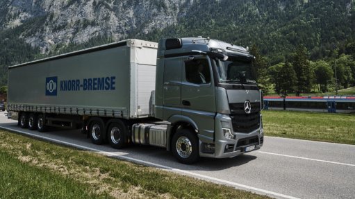 The above image depicts one of the trucks operated by Knorr-Bremse