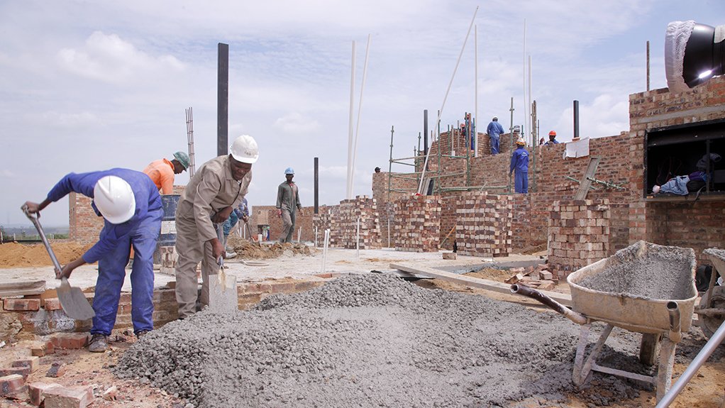 Image of AfriSam All Purpose Cement used in the construction industry