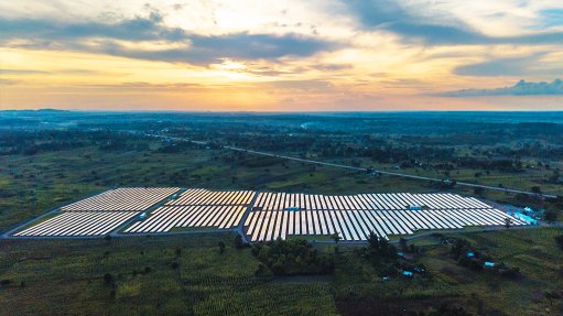 The Tororo solar plant in Uganda