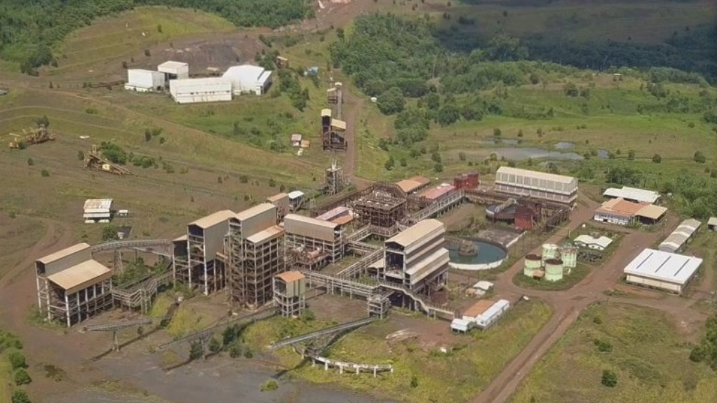 Aerial view of the Amapá mine