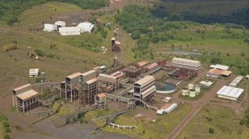 Aerial view of the Amapá mine