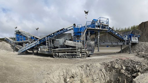 Jonsson L 550 large mobile cone crusher