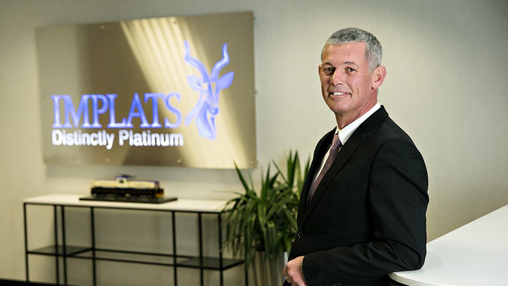 An image of Implats CEO Nico Muller 