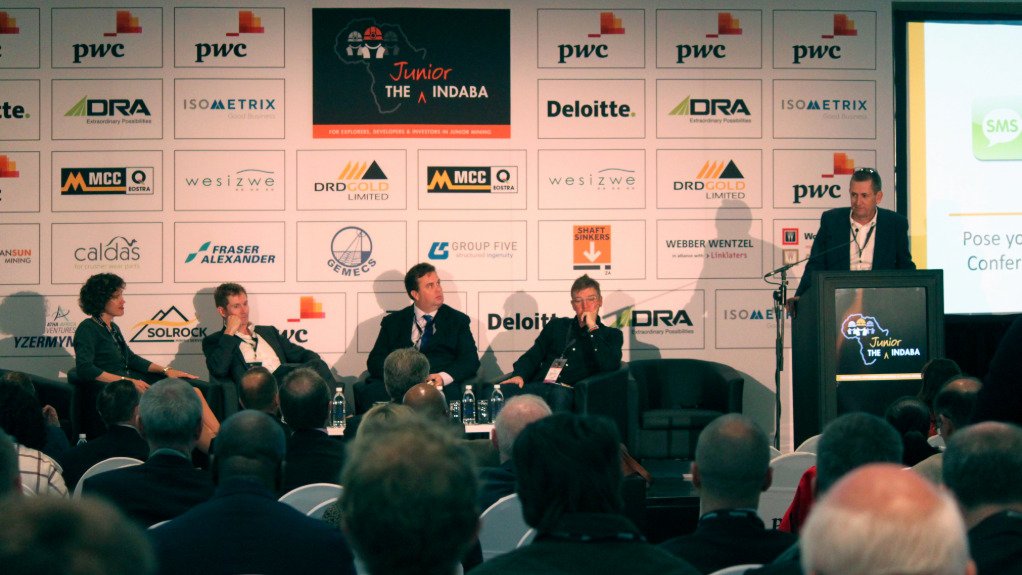 The above image depicts a panel held at a previous Junior Indaba 