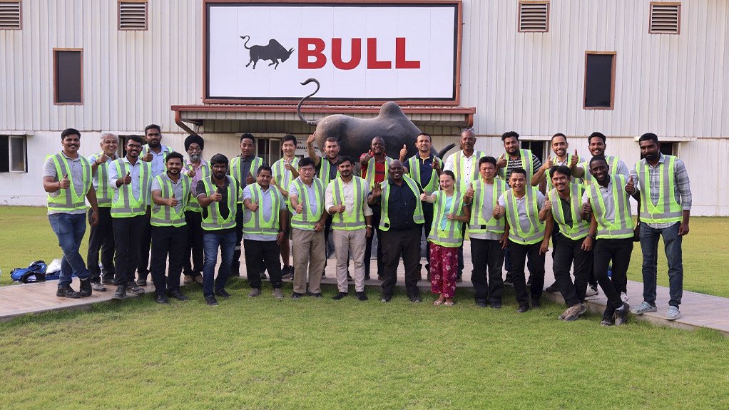Welcome Wessie receives BULL training in India