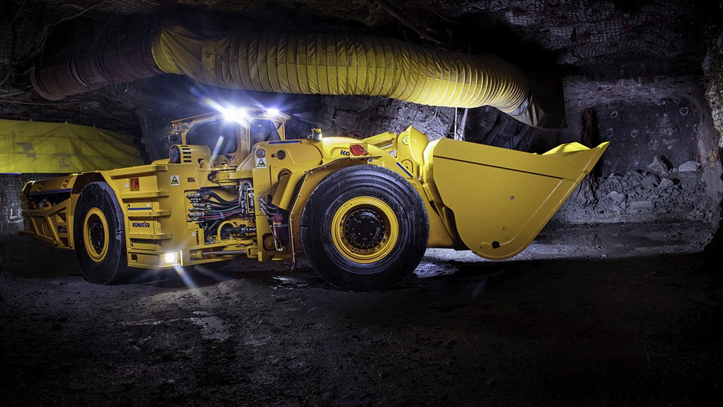 Komatsu’s WX07 LHD is engineered for the demanding South African underground hard rock environment