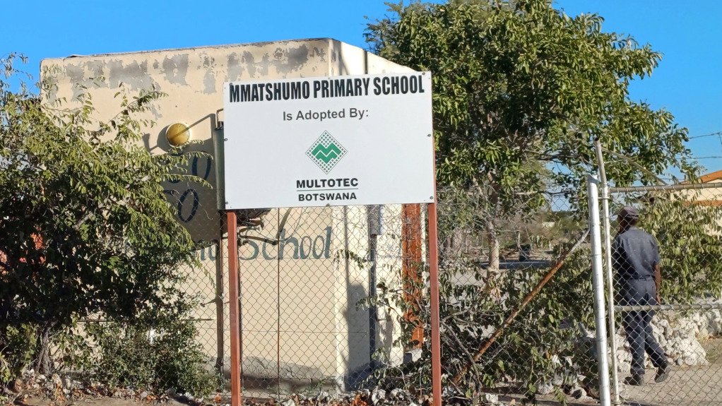 An image of Mmatshumu Primary School sign